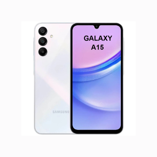 Samsung Galaxy A15 - 2 Sim - 4G -6.6"- 4/128 Go - 50Mpx-Empreinte digitale (montée sur le côté)