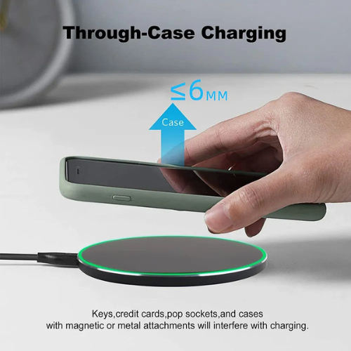 Chargeur de téléphone à induction - Recharge sans fil rapide pour iPhone et Samsung Galaxy. Technologie Qi, charge sans fil efficace pour smartphones. Découvrez notre sélection de chargeurs à induction dès maintenant 