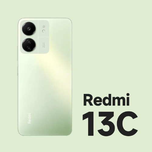 REDMI 13 C - ROM 128 GB- RAM 6GB -4G- 5000 mAh -Bluetooth 5.3- Capteur d’empreintes latéral
